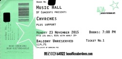 tags: CHVRCHES, Aberdeen, Scotland, United Kingdom, Ticket, Music Hall - CHVRCHES on Nov 23, 2015 [328-small]