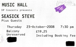 tags: Seasick Steve, Aberdeen, Scotland, United Kingdom, Ticket, Music Hall - Seasick Steve on Oct 23, 2008 [351-small]