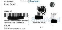 tags: Evan Dando, Aberdeen, Scotland, United Kingdom, Ticket, The Tunnels - Evan Dando / Juanita Stein / Ella Raphael on Oct 17, 2024 [373-small]