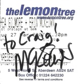 tags: Erin McKeown, Thea Gilmore, Aberdeen, Scotland, United Kingdom, Ticket, The Lemon Tree - Thea Gilmore / Erin McKeown on Mar 27, 2007 [379-small]