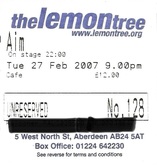 tags: Aim, Aberdeen, Scotland, United Kingdom, Ticket, The Lemon Tree - Aim on Feb 27, 2007 [381-small]