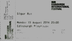 tags: Sigur Rós, Edinburgh, Scotland, United Kingdom, Ticket, Edinburgh Playhouse Theatre - Sigur Rós on Aug 15, 2016 [504-small]