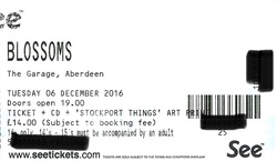 tags: Blossoms, Aberdeen, Scotland, United Kingdom, Ticket, The Garage - Blossoms / INHEAVEN / Georgie on Dec 6, 2016 [513-small]