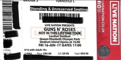 tags: Guns N' Roses, London, England, United Kingdom, Ticket, Olympic Stadium - Guns N' Roses / The Kills / Tyler Bryant & the Shakedown on Jun 16, 2017 [516-small]