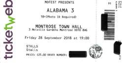 tags: Alabama 3, Montrose, Scotland, United Kingdom, Ticket, Montrose Town Hall - Alabama 3 on Sep 28, 2018 [531-small]