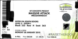 tags: Massive Attack, Glasgow, Scotland, United Kingdom, Ticket, The SSE Hydro - Massive Attack on Jan 28, 2019 [552-small]
