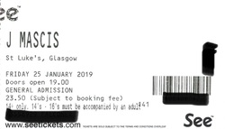 tags: J Mascis, Glasgow, Scotland, United Kingdom, Ticket, Saint Luke's - J Mascis on May 13, 2019 [554-small]