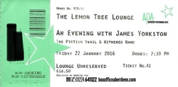 tags: Pictish Trail, Withered Hand, James Yorkston, Aberdeen, Scotland, United Kingdom, Ticket, The Lemon Tree - James Yorkston / Withered Hand / Pictish Trail on Jan 22, 2016 [562-small]