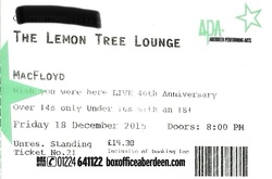 tags: MacFloyd, Aberdeen, Scotland, United Kingdom, Ticket, The Lemon Tree - MacFloyd on Dec 18, 2015 [566-small]