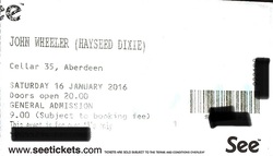 tags: John Wheeler, Aberdeen, Scotland, United Kingdom, Ticket, Cellar 35 - John Wheeler on Jan 16, 2016 [569-small]