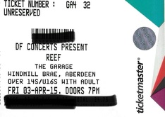 tags: Reef, Aberdeen, Scotland, United Kingdom, Ticket, The Garage - Reef on Apr 3, 2015 [586-small]