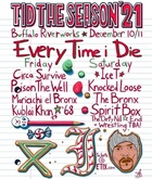 Every Time I Die / Circa Survive / Buried Alive / Mariachi El Bronx / Kublai Khan TX / '68 on Dec 10, 2021 [544-small]