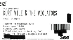 tags: Kurt Vile, Glasgow, Scotland, United Kingdom, Ticket, SWG3 - Kurt Vile on Nov 13, 2018 [574-small]