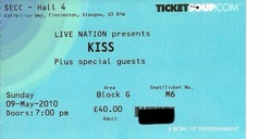 tags: KISS, Glasgow, Scotland, United Kingdom, Ticket, Scottish Exhibition & Conference Centre (SECC) - Kiss / Taking Dawn on May 9, 2010 [655-small]