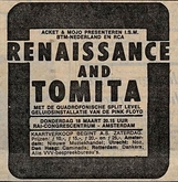 Renaissance / Tomita on Mar 18, 1976 [998-small]