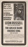 Leon Russell / The Grease Band / Freddie King on Nov 27, 1971 [557-small]
