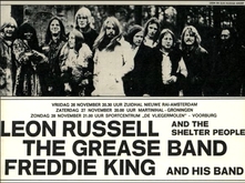 Leon Russell / The Grease Band / Freddie King on Nov 26, 1971 [682-small]