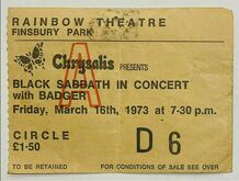 Black Sabbath / Badger / Necromandus on Mar 16, 1973 [701-small]