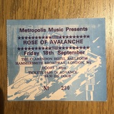 Rose of Avalanche / Into A Circle on Sep 18, 1987 [721-small]