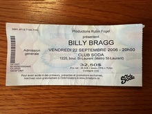 Billy Bragg on Sep 22, 2006 [259-small]