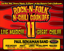 The Paul Benjamin Band / Jesse Aycock / Hosty / LABRYS / The Dull Drums / Agalsiga on Nov 9, 2024 [078-small]