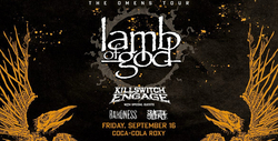 Lamb of God / Suicide Silence / Baroness / Killswitch Engage on Sep 16, 2022 [474-small]