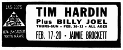 Tim Hardin / Billy Joel on Feb 10, 1972 [072-small]