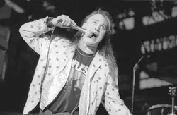 Mike Patton of Faith No More, Billy Idol / Faith No More on Sep 23, 1990 [449-small]
