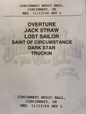 Bob Weir & Wolf Bros / Cincinnati Pops Orchestra on Nov 13, 2024 [413-small]
