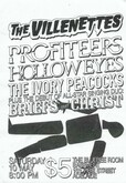 The Villenettes / Profiteers / Hollow Eyes / The Ivory Peacocks / Loveless / Briefs and Christ on May 10, 2014 [613-small]