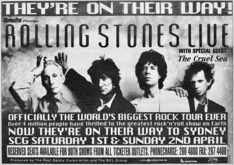 The Rolling Stones / The Cruel Sea on Apr 2, 1995 [779-small]