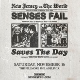 Senses Fail / Saves The Day / Narrow Head on Nov 16, 2024 [820-small]