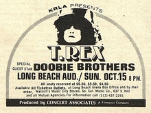 T-Rex / Doobie Brothers on Oct 15, 1972 [315-small]