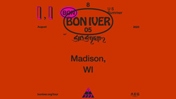 tags: Sid Sriram, Bon Iver, Madison, Wisconsin, United States, Advertisement, Breese Stevens Field - Bon Iver / Sid Sriram on Aug 5, 2023 [508-small]
