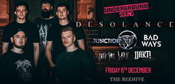 Desolance / Junction 28 / JJAKT! / BAD WAYS / Into The Dark on Dec 6, 2024 [525-small]