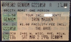 Iron Maiden / Fear Factory on Mar 2, 1996 [566-small]