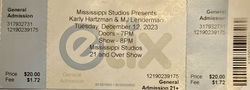 Karly Hartzman & MJ Lenderman / Dan Wriggins on Dec 12, 2023 [425-small]