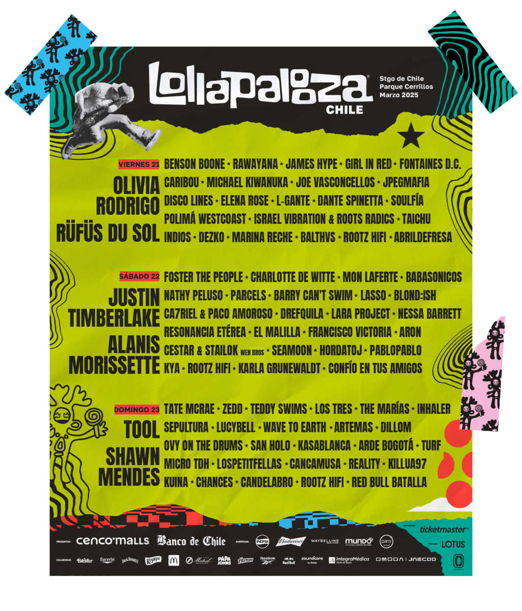Mar 23, 2025 Lollapalooza Chile 2025 at Parque Bicentenario Santiago
