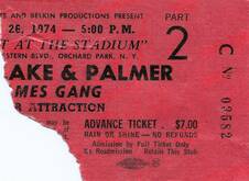 Summerfest at the Stadium 2, Emerson, Lake & Palmer / James Gang / Lynyrd Skynyrd on Jul 26, 1974 [643-small]