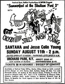 Crosby, Stills, Nash & Young / Santana / Jesse Colin Young on Aug 11, 1974 [882-small]