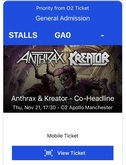 Anthrax / Kreator / Testament on Nov 21, 2024 [231-small]