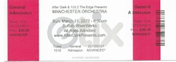 Manchester Orchestra / Foxing / Michigander on Mar 13, 2022 [440-small]