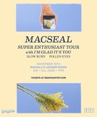 Macseal / I'm Glad It's You / Pollen Eyes / Slow Burn on Nov 19, 2019 [442-small]