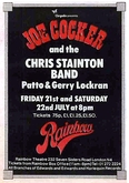 Joe Cocker / The Chris Stainton Band / Patto & Gerry Lockran on Jul 21, 1972 [961-small]