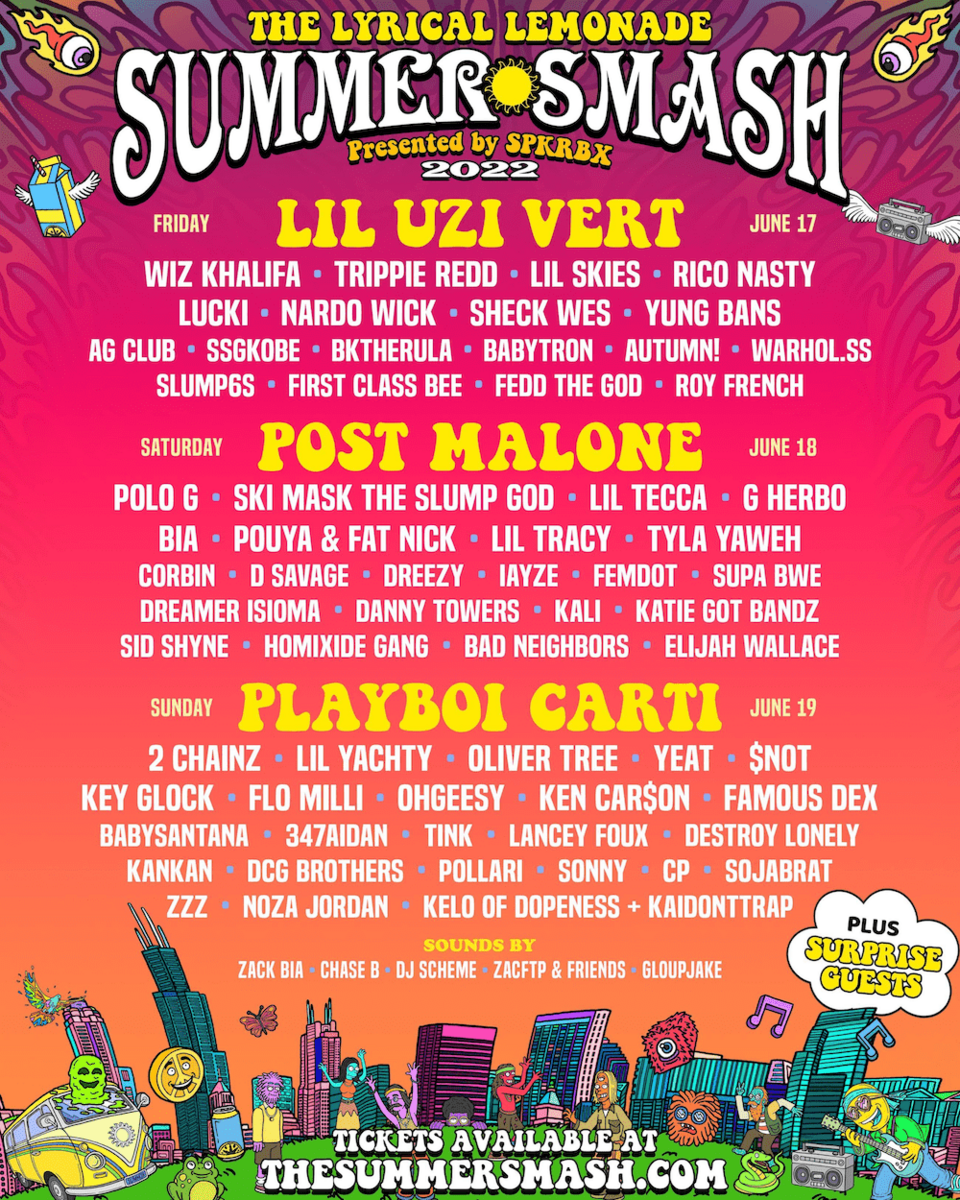 2025 Concert History of Douglass Park Chicago, Illinois, United States